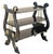 An Extremely Unusual And Very Attractive Late 19th Century Ebonised Étagère, Or Small Whatnot, with Lovely Parcel Gilt...