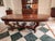 Antique Renaissance Revival Inlay Dining Table. Exquisitely detailed Marquetry Inlay on walnut. Likely from the late 19th...