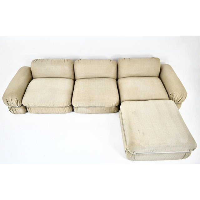 Modular Sofa by Rodolfo Bonetto for Tecnosalotto, 1960s, Set of 4 For Sale - Image 10 of 15
