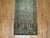 Early 20th Century Antique Persian Heriz Brown Green Runner - 1'10" x 9'8" For Sale - Image 5 of 5