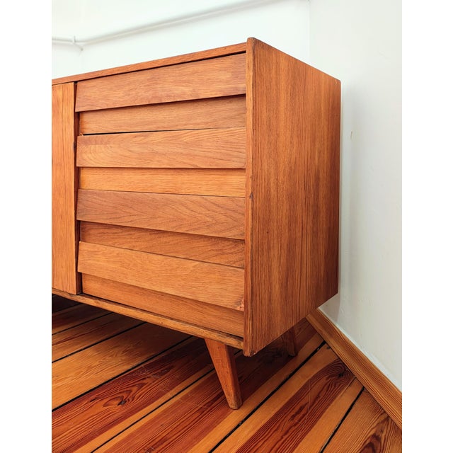 Czechoslovakian Sideboard attributed to J. Jiroutek for Interier Praha, 1960s For Sale - Image 6 of 13