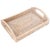 Artifacts Rattan Rectangular Vanity Tray, Whitewash For Sale