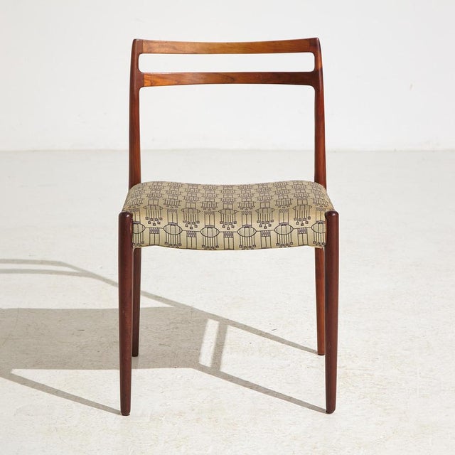 1960s Rosewood Anne Dining Chair by Johannes Andersen for Uldum Møbelfabrik, 1960s, Set of 6 For Sale - Image 5 of 15