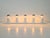 Vintage Space Age Domino Wall Lamp in White from Targetti Sarkey, 1970s For Sale - Image 6 of 13