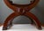 Spanish Colonial Savonarola Chair With Carved Lion Heads and Tooled Leather For Sale - Image 13 of 18