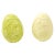 Mid 20th Century Glazed Ceramic Eggs- Set of 2 For Sale - Image 13 of 13
