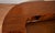 1930s English Regency Mahogany Inlaid & Leather Top Carlton Writing Desk For Sale - Image 16 of 18