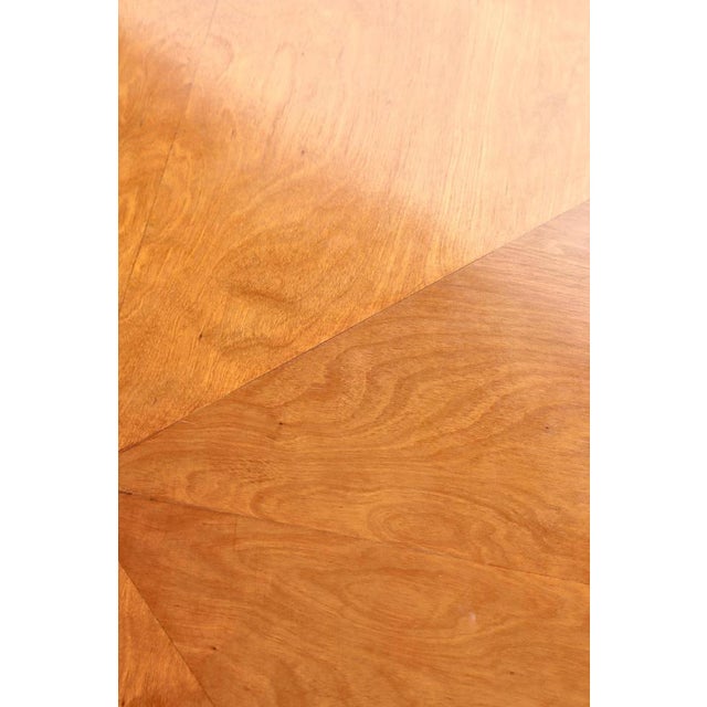 Scandinavian Art Deco Side Table in Birchwood, 1930s For Sale - Image 6 of 18