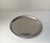 A circular 35 cm serving tray in stainless steel. Designed and made by jeno - danish design in denmark circa 1970-75. A...