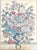 English Robert Furber “12 Months of Flowers, July” Vintage Print, Gold Wood Frame For Sale - Image 3 of 10