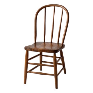 Vintage Windsor Style Spindle Back Chair For Sale