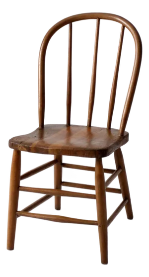 Vintage Windsor Style Spindle Back Chair
