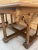 Antique Spanish Carved Church Table or Altar with Wood Stretchers For Sale - Image 11 of 14