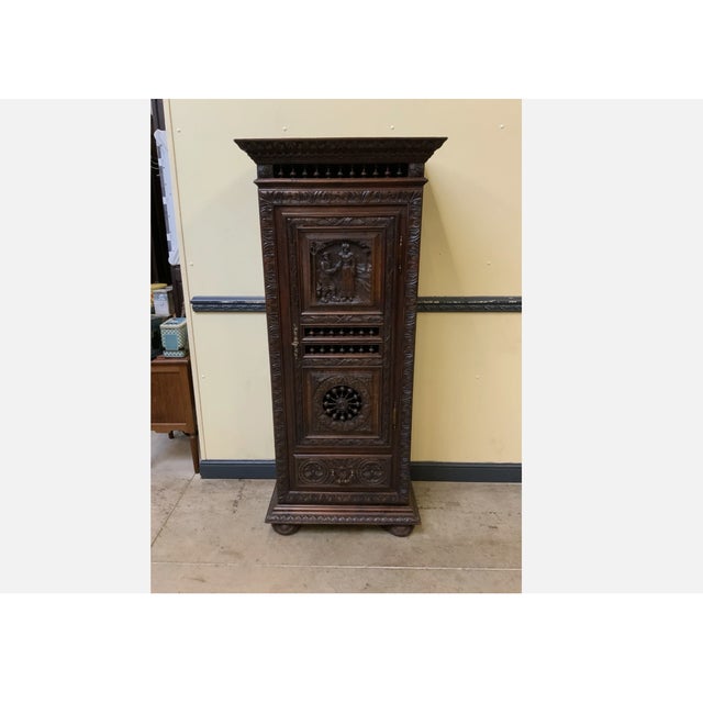 Antique Breton Sideboard, 1880 For Sale - Image 9 of 9