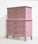 Small footprint, big personality. This Mid Century Transitional Highboy Dresser by Dixie Furniture is freshly painted in...