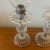 Glass Mid 20th Century Art Deco Pressed Glass Vanity Bedside Table Lamps - Set of 2 For Sale - Image 7 of 10