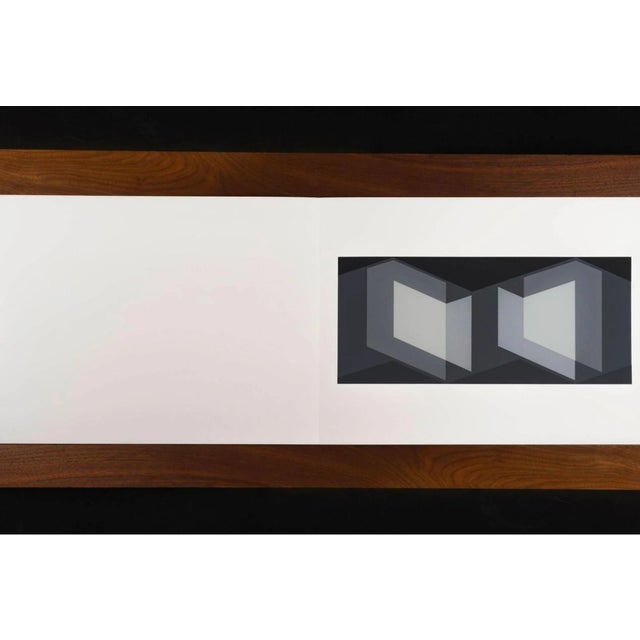 Josef Albers formulations - Articulations I & II Print #7 1972 screen-print on paper Embossed with Josef Albers initials,...