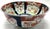 Large 19th C. Japanese Imari Scalloped Bowl - Meiji Kinrande Porcelain This substantial antique bowl showcases a complex,...