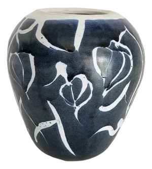 Vintage Studio Pottery Vase in the Style of Raymor and Mette Doller