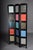 Multi-Colored Ebonized Room Divider For Sale - Image 13 of 18