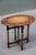 Antique Carved Tiger Oak Folding Tea Coffee Table Barley Twist End of XIXth Century For Sale - Image 11 of 13