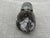 Boho Chic Vintage Smokey Gray Art Glass Bird Figure For Sale - Image 3 of 11