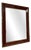 Biedermeier Wall Mirror in Walnut For Sale