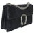Contemporary Black GG Embossed Velvet Small Dionysus Chain Bag For Sale - Image 3 of 9