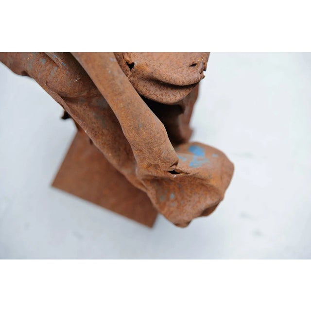 Metal Abstract Modern Trash Sculpture by Theo Niermeijer, 1970 For Sale - Image 7 of 9