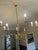 Custom steel base with gold leaf and tarnished effect. Approximately 25-30 years old. Designed in SF and fabricated in...