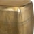 Outdoor Indoor Ibiza Brass Side Table Stool For Sale - Image 4 of 5