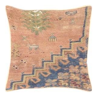 1960s Turkish Oushak Pillow For Sale