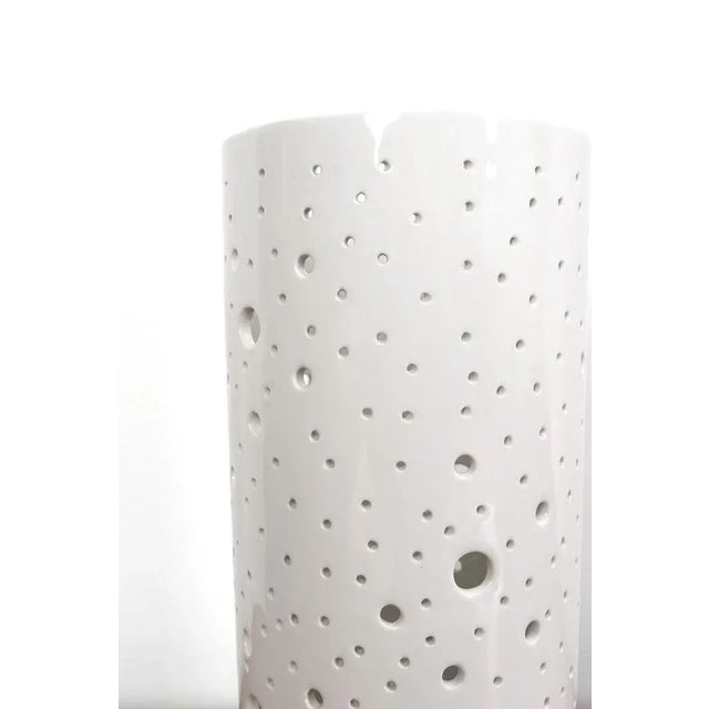 Sgrafo Modern Porcelain Table Lamp For Sale - Image 3 of 5