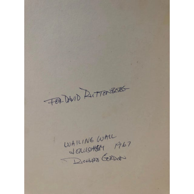 1960s Richard Gordon, Jerusalem 1967 Vintage Silver Gelatin Photograph Western Wall Kotel Hamaaravi, 1967 For Sale - Image 5 of 7