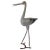 Cast Stone English Garden Heron For Sale In New York - Image 6 of 6