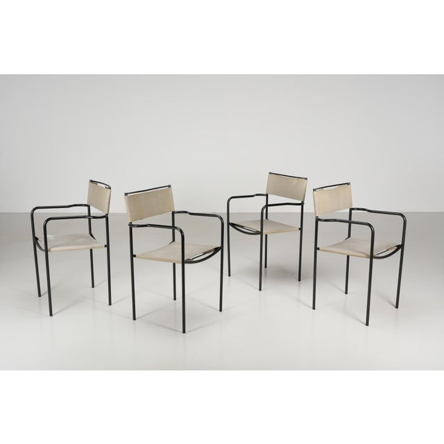 Chairs by Giandomenico Bellotti for Alias, 1980, Set of 4, in Very Good conditions. Designed 1980 to 1989 This piece has...