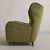 Wood Italian Forest Green Velvet Lounge Chair with Down Cushion, 1950s For Sale - Image 7 of 11