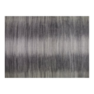 Vintage Mazandaran Natural Color Hand Made Organic Wool Tribal Kilim,10'x13'10" For Sale