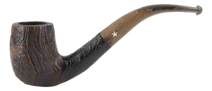 Italian Wooden Briar Pipe from M.P.Bs Silver Star