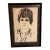 Moishe Gel Signed Black & White Child Portrait Print, Mid-Century Modern For Sale