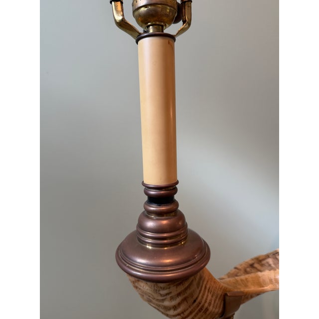 American Vintage Chapman Ram’s Horn Floor Lamps - a Pair For Sale - Image 3 of 10