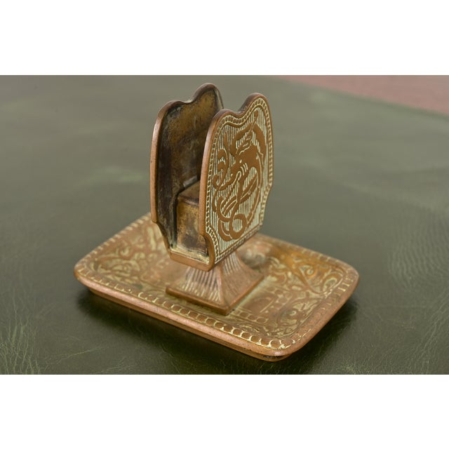 Marshall Field & Co. Antique Viking Bronze Match Box Holder, Circa 1910 For Sale - Image 12 of 12