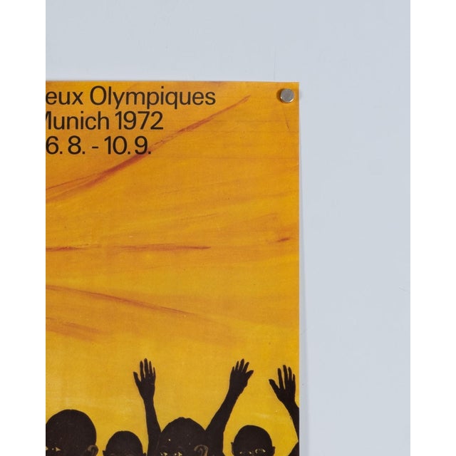 Original Olympic Poster by Ancent Soi, 1972 For Sale - Image 6 of 9