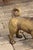 Vintage English Standing Pug Composition Sculpture with Glass Eyes and Collar For Sale - Image 10 of 12