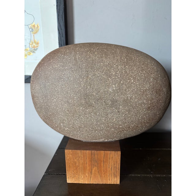 Wood 1970s Rare Mid Century J. Edward Barker Statue For Sale - Image 7 of 10