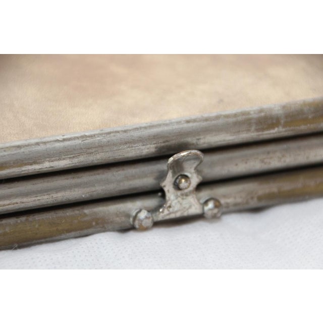 Vintage French Barber Mirror, 1950s For Sale - Image 6 of 16