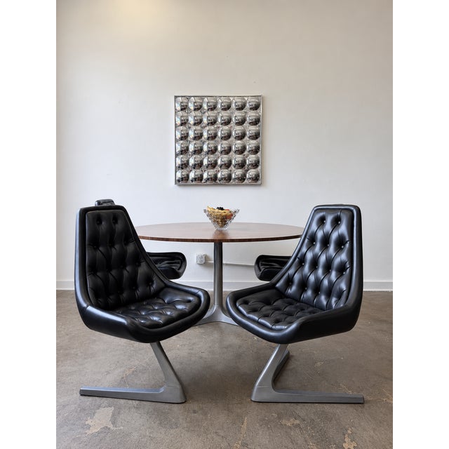 1960's Chromcraft "Sculpta" Star Trek Dining Set For Sale - Image 10 of 12