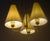 Mid-Century Brass 3-Light Chandelier, 1950s For Sale - Image 17 of 18
