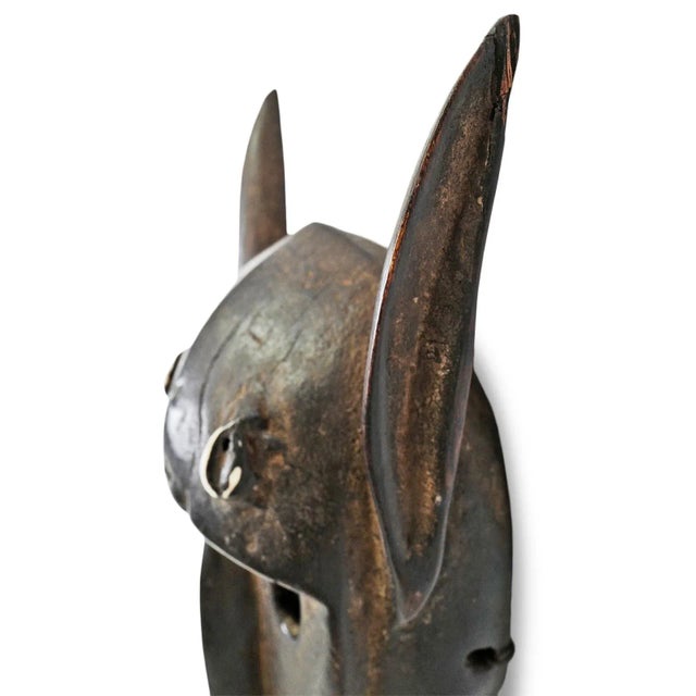 Wood Vintage Dogon Mali Mask For Sale - Image 7 of 8