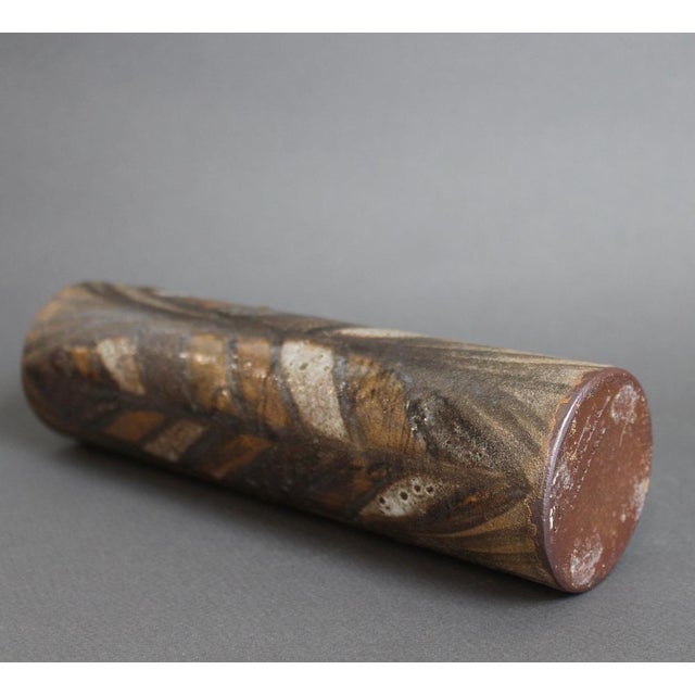 Mid-Century Modern French Ceramic Flower Vase by Alexandre Kostanda, 1960s For Sale - Image 12 of 15